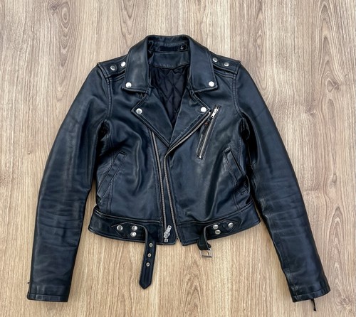 Blk dnm lederjacke biker - lederjacke,