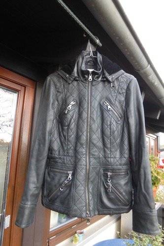 Damen lederjacke iq - lederjacke, 36