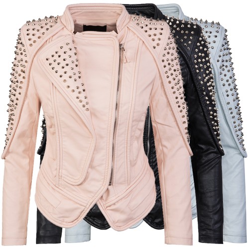 Damen bikerjacke kunstleder - damen,