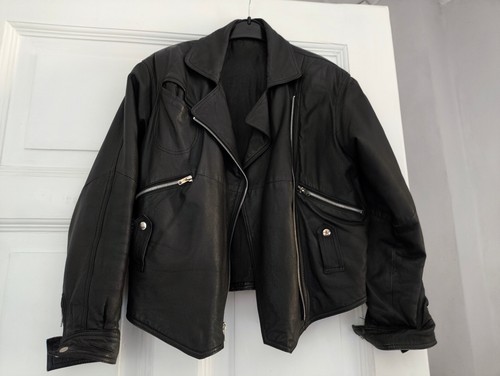 Lederjacke damen 36 biker - lederjacke, gr.