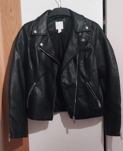 Damen bikerjacke aus - h&m,