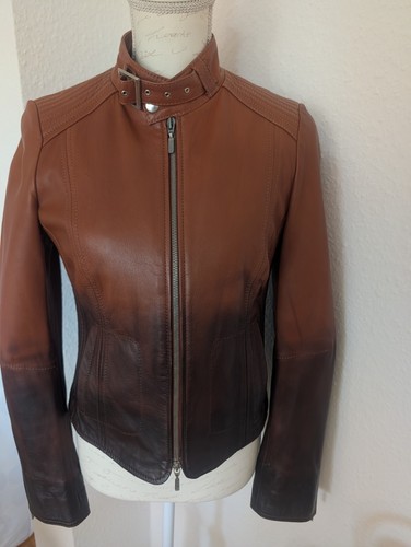 Lederjacke rosner biker leder - lederjacke,