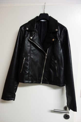 Damen kunstlederjacke biker - damen,