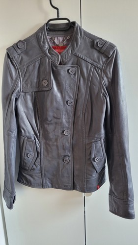 Esprit lederjacke nappa - nappa, m
