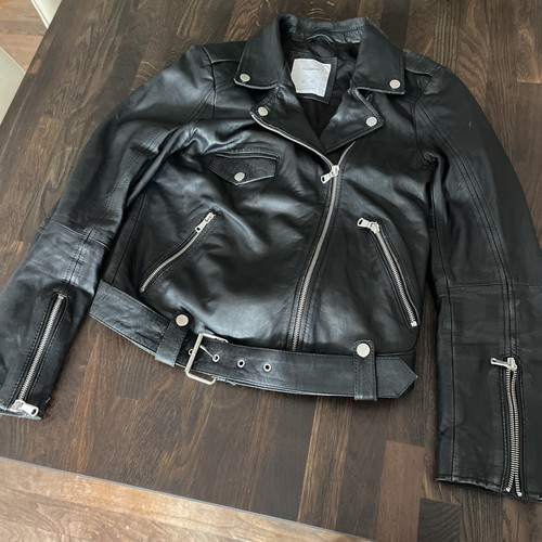 Pull bear schafslederjacke - bear,