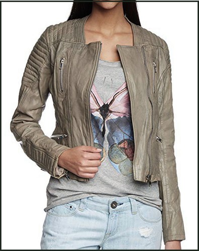 Lederjacke biker jacke - lederjacke,