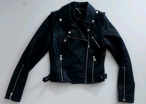 Biker lederjacke kunstleder - biker,