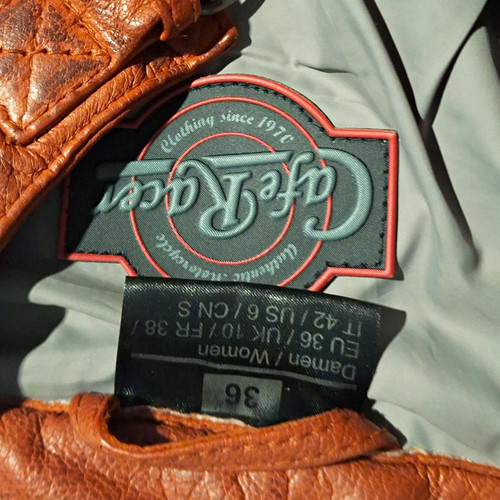 Cafe racer damen lederjacke - cafe,