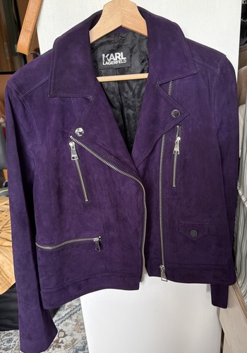 Karl lagerfeld lederjacke - karl,