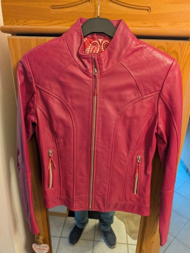 Damen leder jacke 36 - damen,