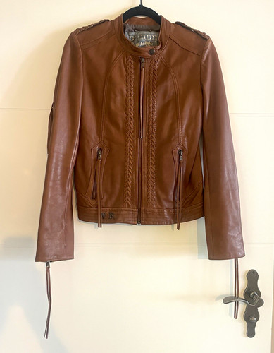 Replay damen lederjacke biker - replay,