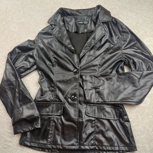 Top shein lederjacke - 36, jacke