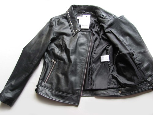 Heine echt lamm leder - echt, biker