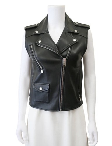 Maje paris biker lederjacke - maje,
