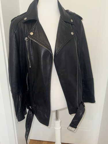 Zara damen lederjacke biker - zara,
