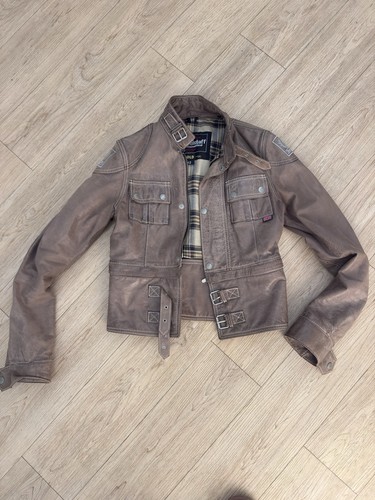 Belstaff gold label lederjacke - belstaff,