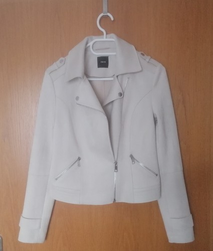 Kunstleder jacke bikerstyle - kunstleder,