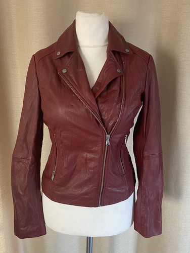 Promod echt leder biker used - biker,