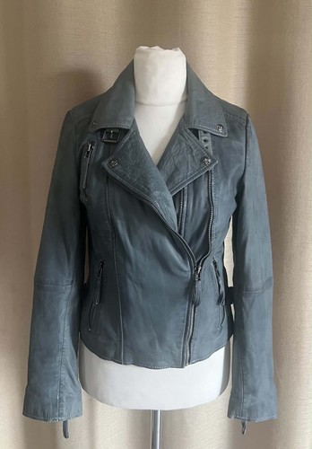 Blue monkey biker look jacke - biker,
