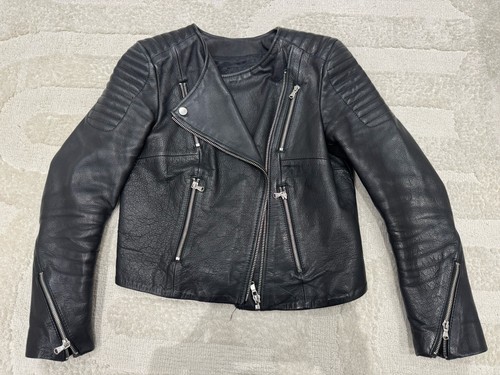Lederjacke bikerjacke - lederjacke,