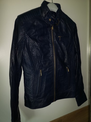 Damen biker lederjacke 36 - biker,