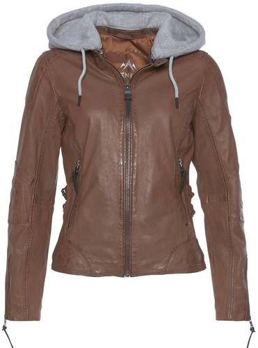 Biker edelstyle lederjacke - ,
