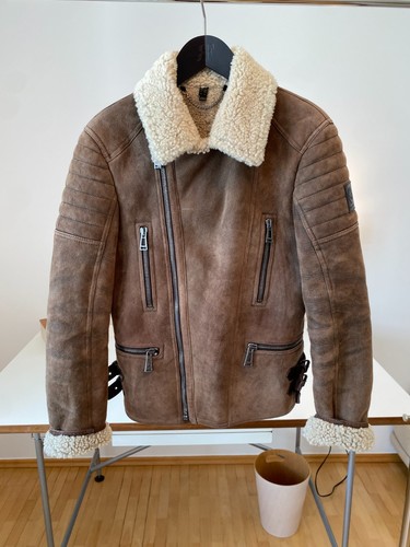 Belstaff herren lammfelljacke - belstaff,