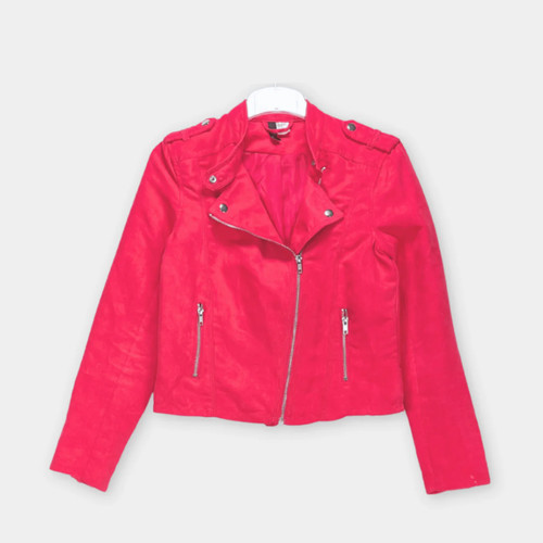 Lederjacke bikerjacke - h&m,